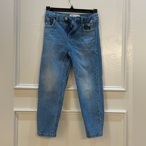 Zara girls mom fit jeans